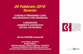 26 Febbraio 2016 Taranto - Card Pugliacardpuglia.it/sitonew/sites/default/files/allegati/relazione... · Il modello dominante oggi in medicina è quello biomedico, che si potrebbe