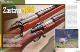 cAnnA riGAtA M98 Zastava M98 - wildhunters.it · è costituito da una scatola metallica che consente la disposizione bifilare di cin-que cartucce. All’interno del magazzino ...