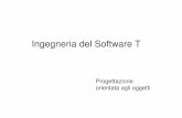 Ingegneria del Software T - lia.disi.unibo.it · Navigabilità delle associazioni tra classi e relativa implementazione Strutture dati necessarie per l’implementazione del sistema
