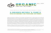 IL BIOLOGICO NUTRIRA’ IL PIANETA - bioagricert.org · 4/29/2013 · IL BIOLOGICO NUTRIRA’ IL PIANETA ... e la capacità di trattenere e filtrare l’acqua, che si traduce in una