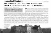 STORIA In cima ai colli: l’oblio del Castelasc di Cuasso S · (da Il Castello di Cuasso di A.Bianchi,C.Bertoni e G.Grignaschi,1977, citato in bibliografia). N 1 200 metri La Rocca