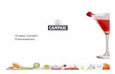Gruppo Campari Presentazione - dse.univr.it · Gruppo Campari oggi Gruppo Campari è un’azienda leader nell’industria globale del beverage di marca, con un portafoglio di oltre