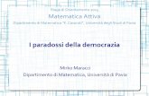 Stage di Orientamento 2015 Matematica Attiva · Stage di Orientamento 2015 Matematica Attiva Dipartimento di Matematica “F. Casorati”, Università degli Studi di Pavia I paradossi