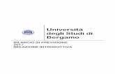 Università degli Studi di Bergamo - unibg.it · stanziamento per il finanziamento del sistema universitario previsto nella proposta di legge di stabilità 2017, ora all’esame del