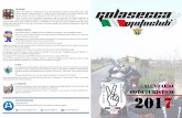 LE GITE LE RIUNIONI Calendario Moto turistico 2017 · Il Moto Club Golasecca è composto per lo più da motociclisti da sempre in sella. Nella guida e nella ... Km 100 > Partenza