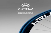 MANUALE USO E MANUTENZIONE - KRU CYCLINGkrucycling.com/wp-content/uploads/2017/02/ITA-manual-KRU.pdf · • Il cerchio della bicicletta è una parte soggetta a usura anche in condizioni