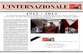 CENTO ANNI DI UNIONE SINDACALE ITALIANA CENTO ANNI … · A George Sorel dobbiamo la più lucida esposi-zione della teoria dello sciopero generale rivo-luzionario in quanto mito sociale
