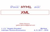 Dall' HTML all' · la struttura, attraverso i tags (= marcatori in italiano) ... elemento root radice che è il parent il genitore (padre/madre) di tutti gli altri elementi che saranno