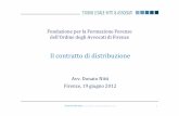 Inquadramento - Fondazione Forense Firenzefondazioneforensefirenze.it/uploads/fff/files/2012/2012 - 1/2012.06... · Esenzione: Regolamento 330/2010 • Reg. UE 330/2010 : gli accordi