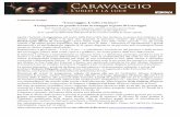 Comunicato stampa “Caravaggio. L’urlo e la luce” fileL’urlo e la luce” A Longastrino un grande evento in omaggio al genio di Caravaggio Dal 19 al 29 marzo 2016 Longastrino