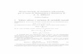 Alcune formule di statistica inferenziale per il corso di ...anal1/matstat_biotech/note/note_stat.pdf · Alcune formule di statistica inferenziale per il corso di Matematica e Statistica