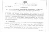 LINEE GUIDA PROCURA - NEGOZIAZIONE ASSISTITA · 2016-03-03 · Procura della Repubblica presso il Tribunale di Salerno 1/15 Prot. Linee Guida per la convenzione di negoziazione assistita