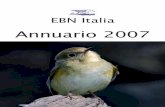 annuario 2007 EBN Italia - maudoc.com · registrare la presenza di 482 specie, di cui 52 alloctone/aufughe, pari al 83% dell’intera ... Egidio Fulco e Matteo Visceglia ... Emanuele