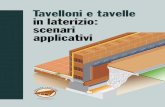 Tavelloni e tavelle in laterizio: scenari applicativic40.z3portal.com/.../Impiego_di_tavelloni_e_tavelle_in_laterizio.pdf · 2 Tavelloni e tavelle in laterizio: scenari applicativi