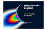 Viaggio (virtuale) allʼinterno dei pianeti · Premio Nobel per la Chimica 1998 “per lo sviluppo della teoria del ... La struttura interna della Terra . Quanto e’ ... scandolo-lincei12-nomovie.ppt
