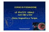 LE EPATITI VIRALI HAV HBV e HCV Clinica, Diagnostica e Terapiaformazione.usl11.toscana.it/asolmat/EPATITI.pdf · 1.Infiammazione, cioè afflusso nel fegato di una, cioè afflusso