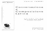 Conversazione e composizione latina. Volume primo, per le ...vivariumnovum.it/edizioni/libri/dominio-pubblico/Fabbri... · Title: Conversazione e composizione latina. Volume primo,