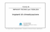 Impianti di climatizzazione - lft.unich.itlft.unich.it/laboratorio-fisica-tecnica/images/pdf/lezioni/... ·
