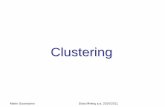 Clustering - :: ICAR-CNR Sede Napolimariog/Lucidi/DM2010/10DM2010-CA.pdf · avvenire con due differenti approcci: ... numerici, binari, categorici nominali, categorici ordinali, a