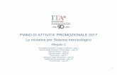 PIANO DI ATTIVITA’ PROMOZIONALE 2017 Le iniziative per ...mefite.ice.it/agenda/pdf/Iniziative-per-Sistemi-e-Settori.pdf · PIANO DI ATTIVITA’ PROMOZIONALE 2017 Le iniziative per