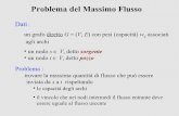 Problema del Massimo Flusso - Marco Frascafrasca.di.unimi.it/ALGM15/Slides_lab16.pdf · Quindi per l'equivalenza tra massimo flusso e taglio minimo nella rete residua, abbiamo anche