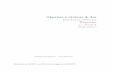 Algoritmi e strutture di dati - Dipartimento di Matematica ...guala/asd_2013.pdf · se la relazione tra valori del massimo flusso e del minimo taglio dell'Equazione1.1sia effettivamente