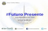 #Futuro Presente - Azione Cattolica Italianaazionecattolica.it/sites/default/files/Presentazione-FuturoPresent... · Tutto ciò che hai è il sussidio per i gruppi giovani. ... per