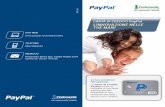 CARTA DI CREDITO PayPal L'INNOVAZIONE NELLE TUE MANI · ti aspettano tanti buoni da spendere per i tuoi acquisti con PayPal perché, ogni volta che usi la Carta, accumuli Punti fedeltà.