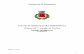Piano comunale di emergenza Canzano REVISIONE 1 · Il presente documento, stilato sulla base delle indicazioni della Regione Abruzzo – Direzione LL.PP. e Protezione Civile, ha lo