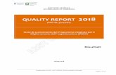 QUALITY REPORT 2018 - albopretorio.com · Quality and Research), con lo scopo di raggruppare i codici ICD-9-CM in un set ristretto di classi relativamente omogenee e di utilità per