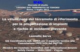 La valutazione del terremoto di riferimento per la progettazione di ... · Terremoto del 17 agosto 1999. Giornata di studio LEZIONI DAL TERREMOTO DI TOHOKU Roma, 1 luglio 2011 Top-storey