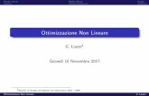 Ottimizzazione Non Lineare - CNRliuzzi/ONL2017/lezione_2017-11-16_handout.pdf · Ottimizzazione Non Lineare G. Liuzzi1 Gioved 16 Novembre 2017 1 Istituto di Analisi dei Sistemi ed