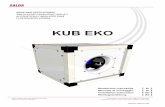 KUB EKO - vmcgroup.it EKO_P0069_AP_0001.pdf · manuale e sotto il coperchio della scatola di connessione elettrica. • Prima di avviare il ventilatore è necessario verificare che