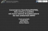 Convergenza OpenData/INSPIRE, data mining e usabilità nel ...sira.arpat. · PDF fileConvergenza OpenData/INSPIRE, data mining e usabilità nel nuovo sistema di pubblicazione dei dati