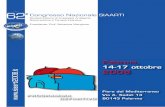 Congresso Nazionale SIAARTI Dipartimento di Scienze Anestesiologiche, Rianimatorie e delle Emergenze Università di Palermo Policlinico “P. Giaccone” Via del Vespro, 127 - 90127