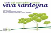Gianluca Cocco RAS - Assessorato Difesa Ambiente Servizio ... · Piano per gli Acquisti Pubblici Ecologici Regione Sardegna ... un set di Criteri Ambientali Minimi (CAM) per ciascuna