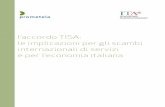 l’accordo TISA: le implicazioni per gli scambi ... TISA.pdf · nuto di servizio incorporato in Italia nei prodotti manifatturieri esportati corrisponde per esempio al 38% di quanto