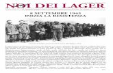 8 SETTEMBRE 1943 INIZIA LA RESISTENZA - anei.it lug-dic13.pdf · INIZIA LA RESISTENZA Granatieri di Sardegna catturati dai tedeschi al ponte della Magliana a Roma. 2 NOI DEI LAGER