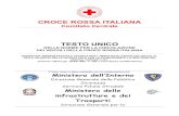 CROCE ROSSA ITALIANA - cribo.it .croce rossa italiana comitato centrale testo unico delle norme per