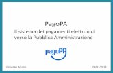 Presentazione standard di PowerPoint · • PagoPA permette di pagare tributi, tasse, utenze, rette, quote associative, bolli e qualsiasi altro tipo di pagamento verso le ... •