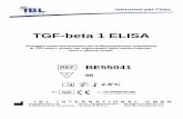 TGF-beta 1 ELISA - IBL international · ed è stato correlato ad una prognosi insoddisfacente. ... Nei topi il trasferimento del gene TGFβ1 nel colon - porta a fibrosi intestinale