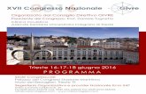 Trieste 16-17-18 giugno 2016 P R O G R A M M Agivre.unikacongressi.com/upld/repository/File/ProgrammaDettagliato.pdf · Trieste 16-17-18 giugno 2016 Organizzato dal Consiglio Direttivo