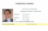 FISIOLOGIA UMANA - omero.farm.unipi. Carbone - Aicardi - Cicirata Fisiologia: dalle molecole ai