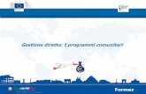 Gestione diretta: I programmi comunitari - EuroPAeuropa.formez.it/sites/all/files/slides_claudia_salvi_parte_3.pdf · di bilancio relativi, ... Commissione europea, attraverso i propri