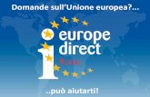 Domande sull’UE? Europe Direct Roma può aiutartieventipa.formez.it/sites/default/files/allegati_eventi/Slides... · tutte le regioni e le ittà dell’Unione europea ... Rappresentano
