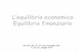 L’equilibrio economico Equilibrio finanziarioscienzepolitiche.unical.it/bacheca/archivio/materiale/1664/EA_2018/... · dell’impresa ne deriva che ... con il “ciclo di vita”