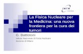 La Fisica Nucleare per la Medicina: una nuova frontiera ...pcbat1.mi.infn.it/~battist/Battistoni_bergamo2008_gb.pdf · strumenti di diagnosi e di cura, quali i raggi X, la risonanza