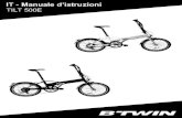 IT - Manuale d’istruzioni DESCRIZIONE PRODOTTO 6 Caratteristiche tecniche della bicicletta elettrica con pedalata assistita 6 Principio della pedalata assistita – informazioni