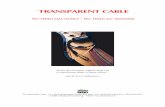 TRA ADV CABLES 2 - audionatali.comaudionatali.com/download/cataloghi/Transparent Cable/Catalogo... · Karen e Jack Sumner, due dei fondatori, suonano il piano Steinway (in senso orario).