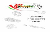 Listino Prodotti 2010 - bacciromano.com · Alfa 147 GTA 3.2 - Alfa 147 JTD - Alfa GT 3.2 V6 – GTV Coupe’ 3.0 V6 ... Pompante frizione idraulica completo di cuscinetto reggispinta